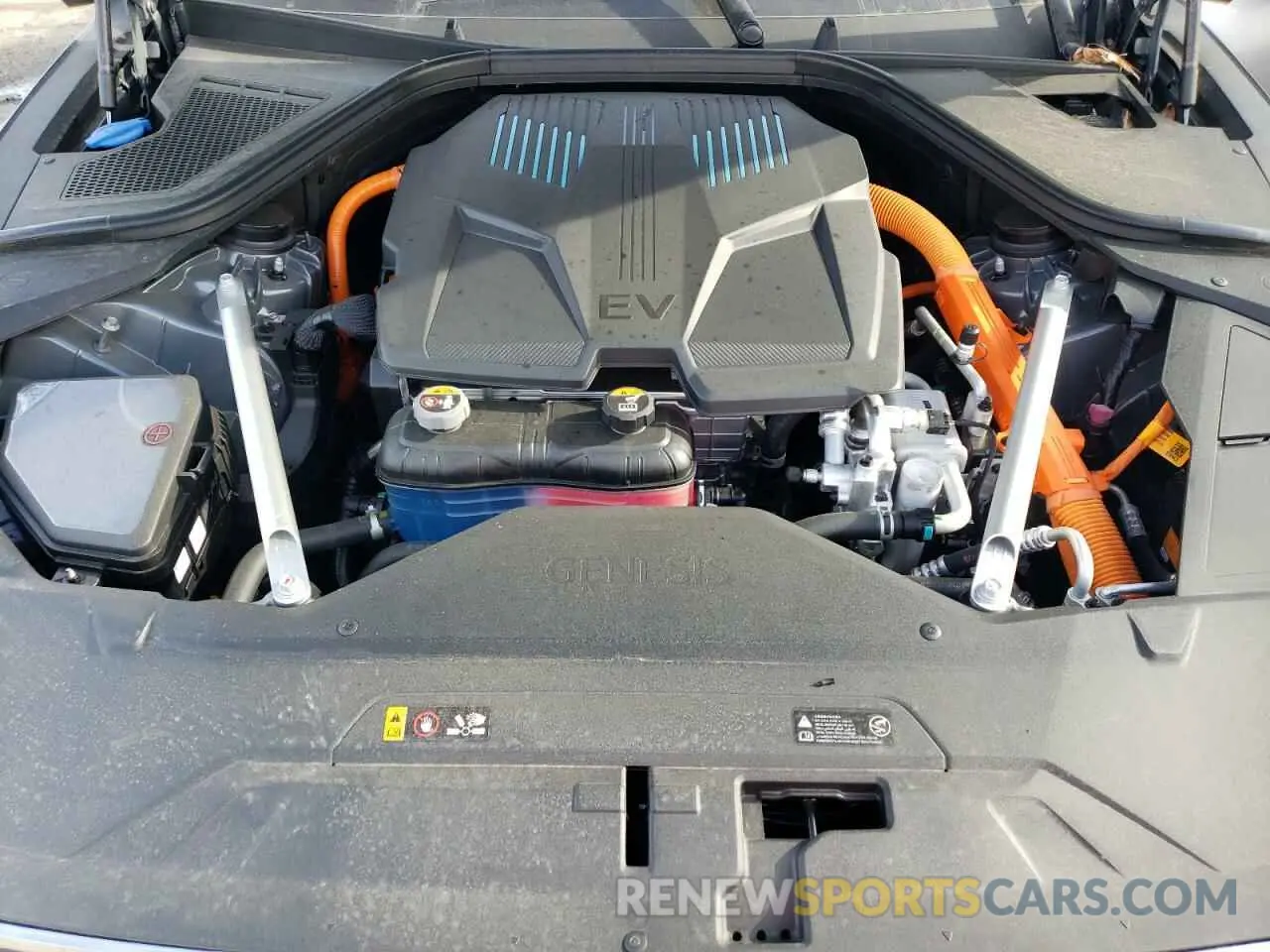 11 fotografías del automóvil dañado KMTGE4S12PU007355 GENESIS G80 2023