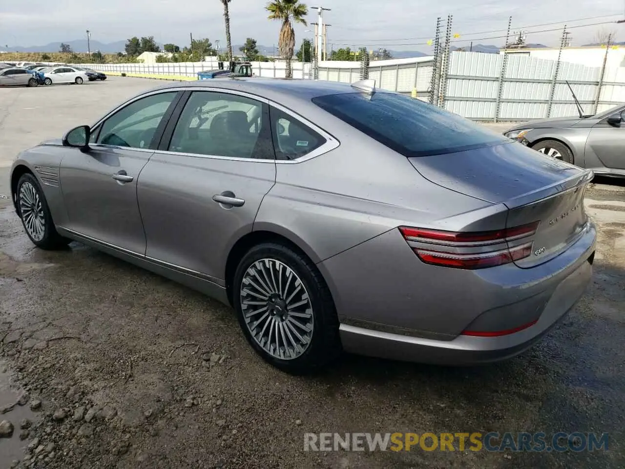 2 fotografías del automóvil dañado KMTGE4S12PU007355 GENESIS G80 2023