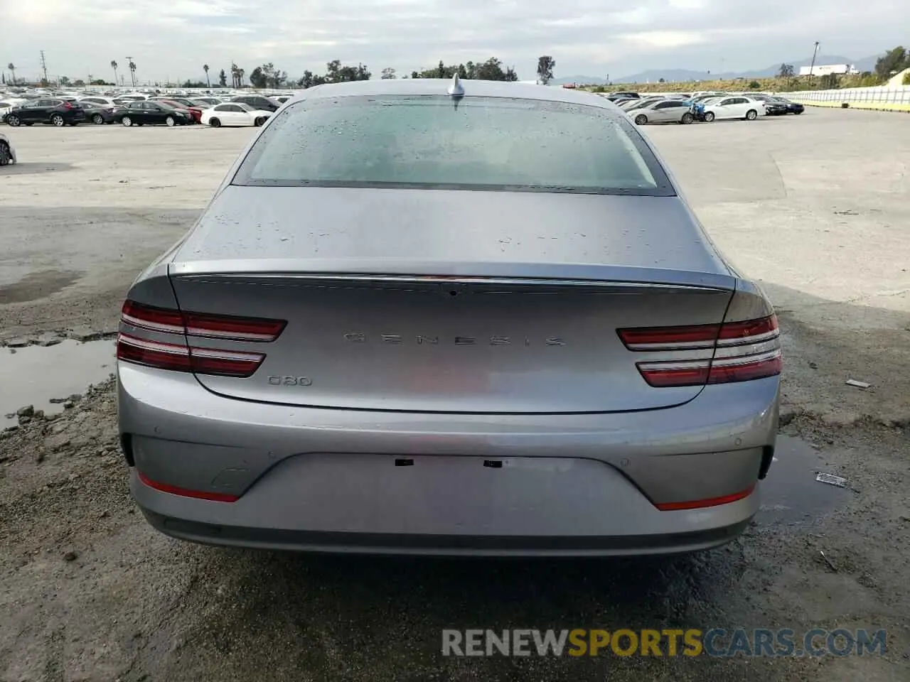 6 fotografías del automóvil dañado KMTGE4S12PU007355 GENESIS G80 2023
