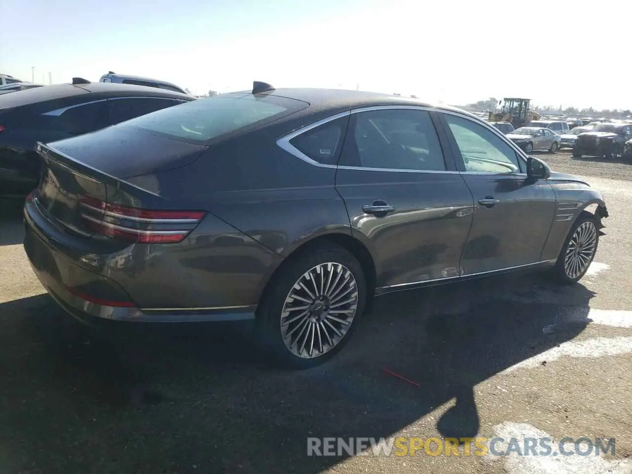 3 fotografías del automóvil dañado KMTGE4S17PU006864 GENESIS G80 2023