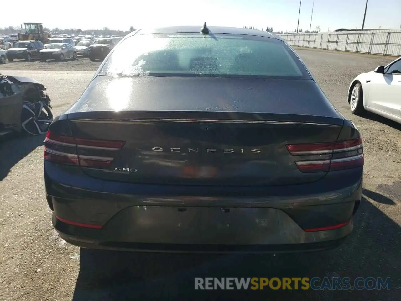 6 fotografías del automóvil dañado KMTGE4S17PU006864 GENESIS G80 2023