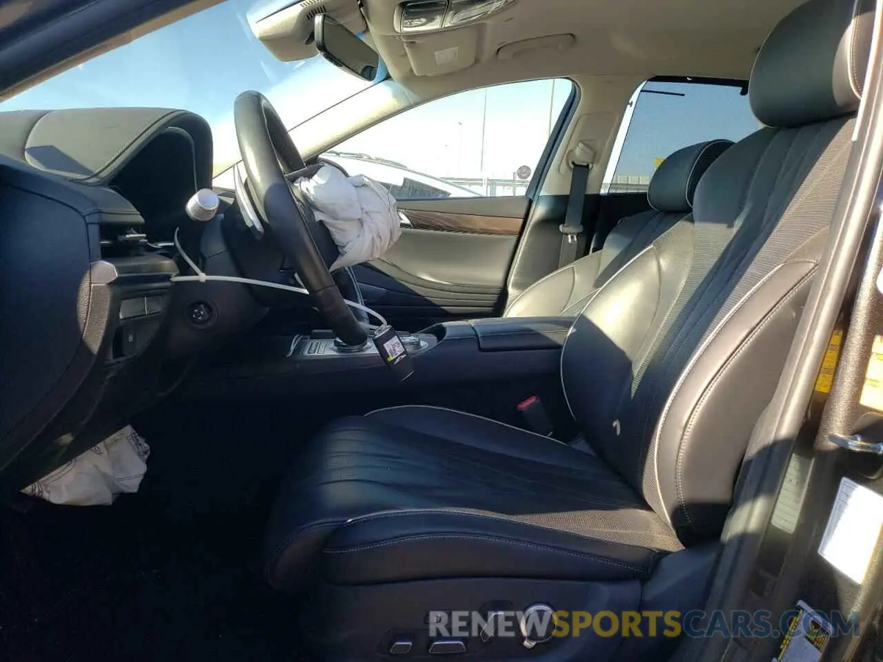 7 fotografías del automóvil dañado KMTGE4S17PU006864 GENESIS G80 2023