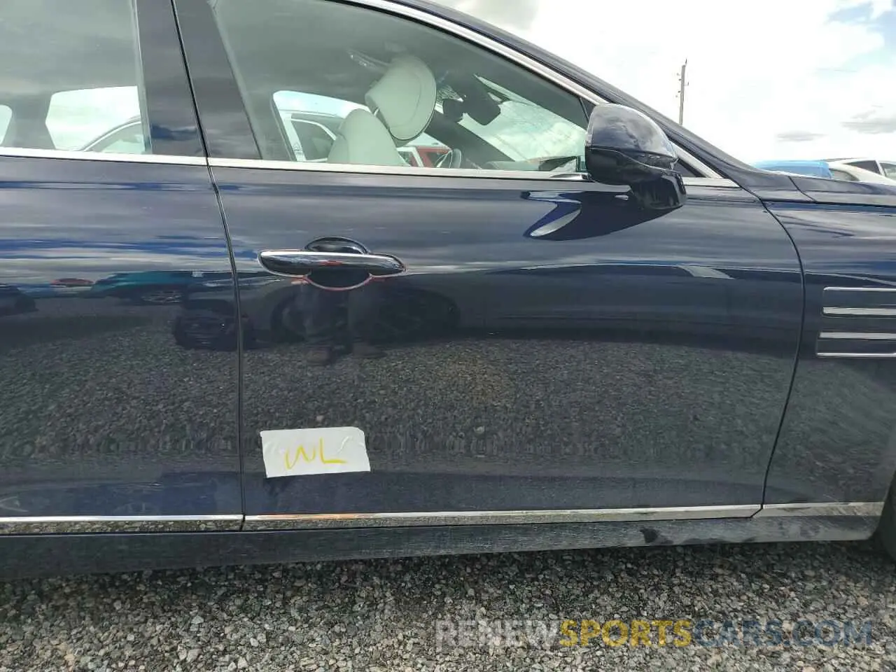 12 fotografías del automóvil dañado KMTGE4S19PU006073 GENESIS G80 2023