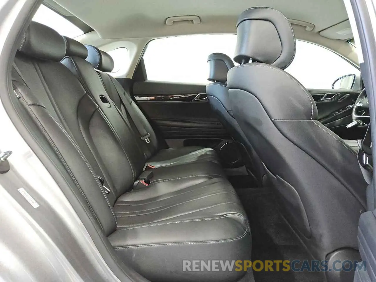 10 fotografías del automóvil dañado KMTGB4SC1RU239409 GENESIS G80 2024