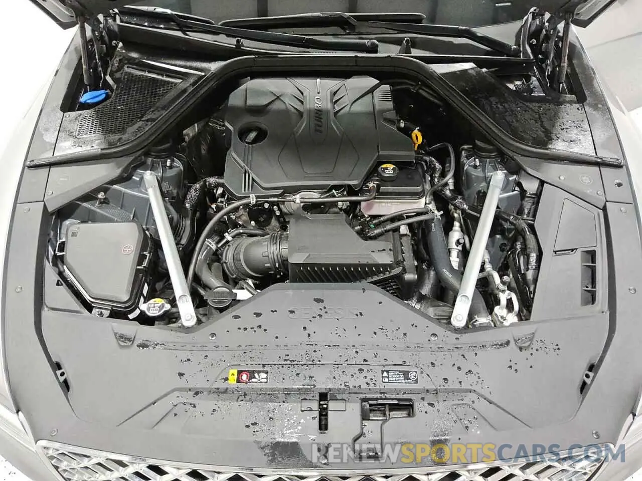 11 fotografías del automóvil dañado KMTGB4SC1RU239409 GENESIS G80 2024