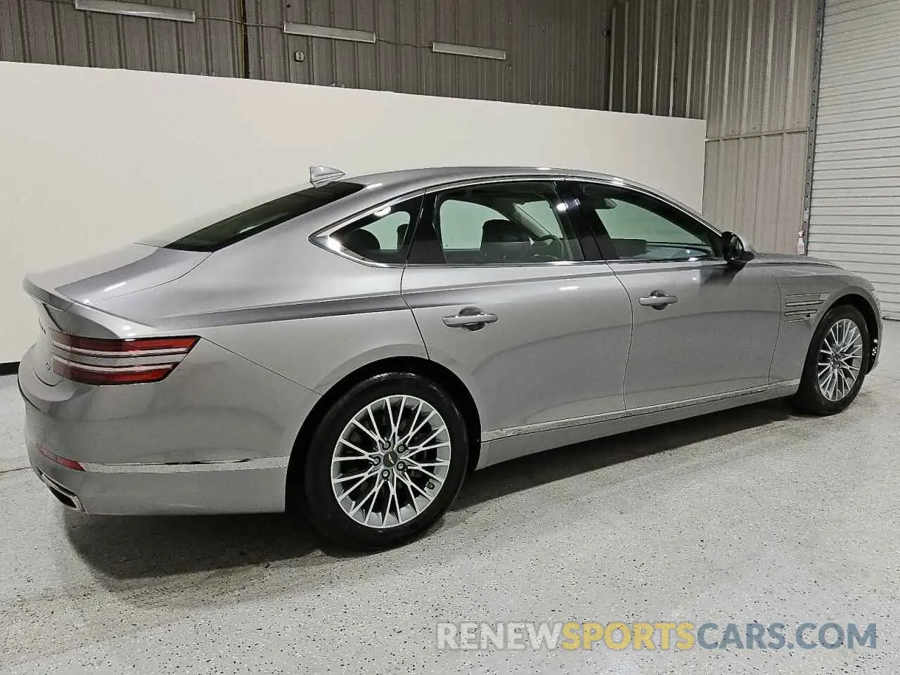 3 fotografías del automóvil dañado KMTGB4SC1RU239409 GENESIS G80 2024