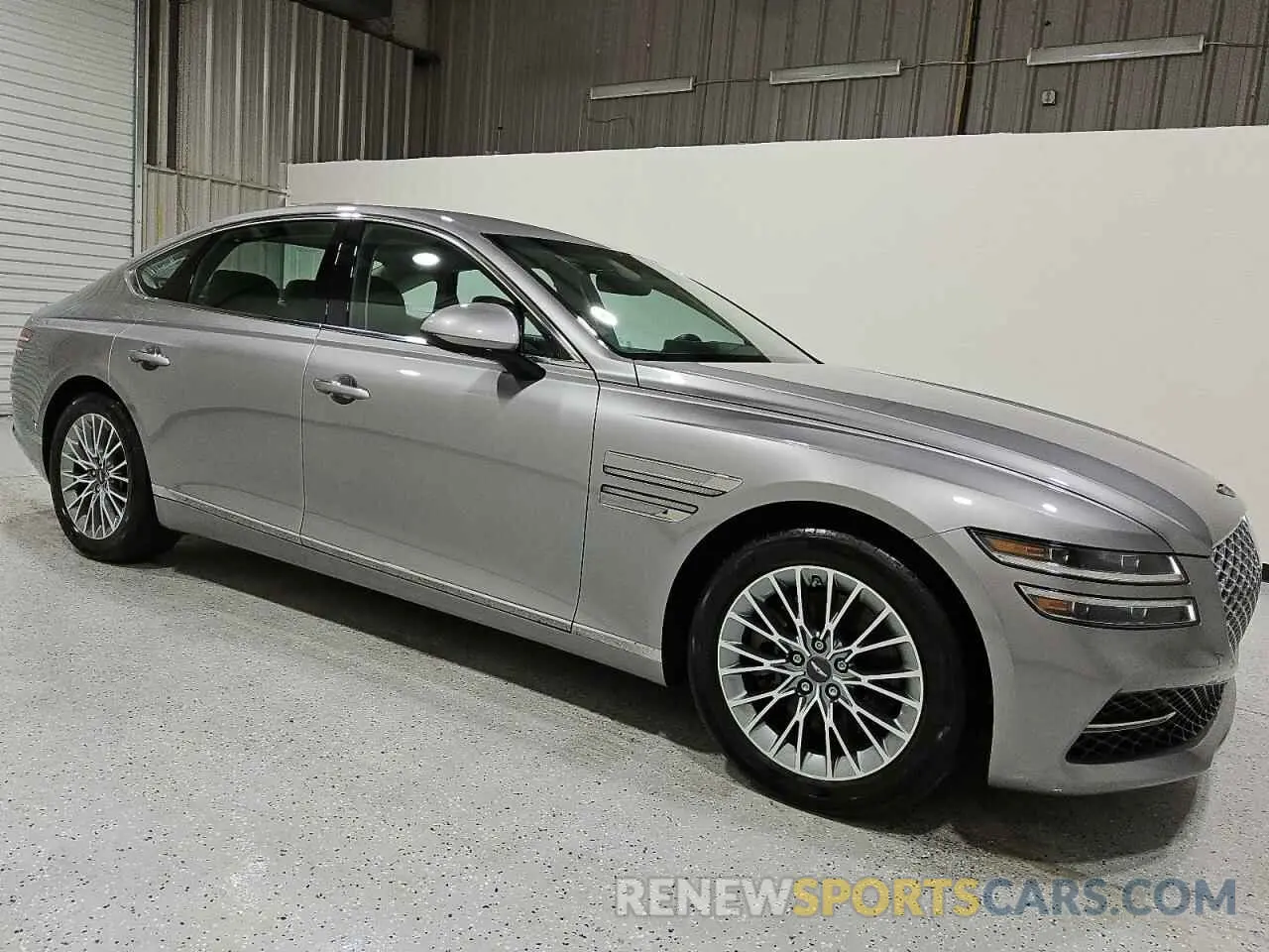4 fotografías del automóvil dañado KMTGB4SC1RU239409 GENESIS G80 2024