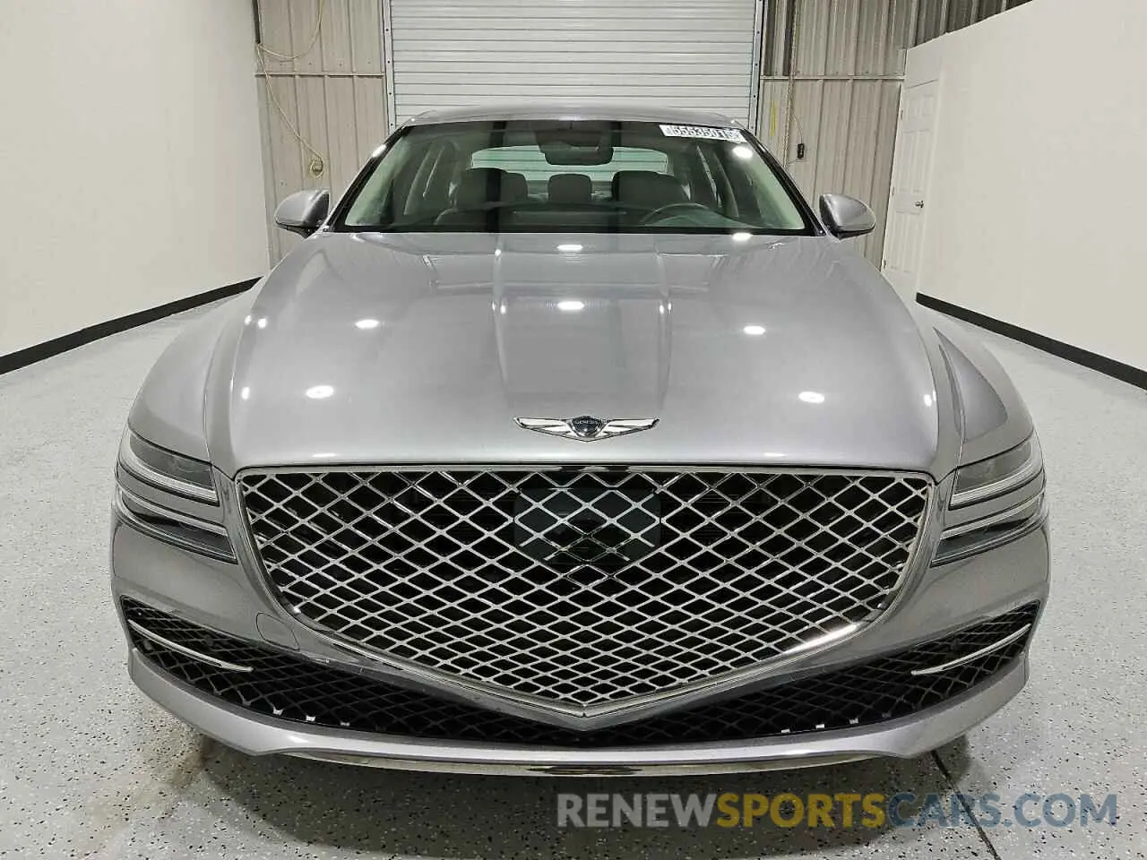 5 fotografías del automóvil dañado KMTGB4SC1RU239409 GENESIS G80 2024