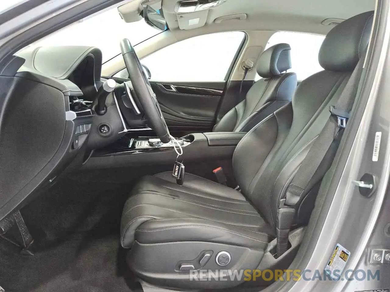 7 fotografías del automóvil dañado KMTGB4SC1RU239409 GENESIS G80 2024