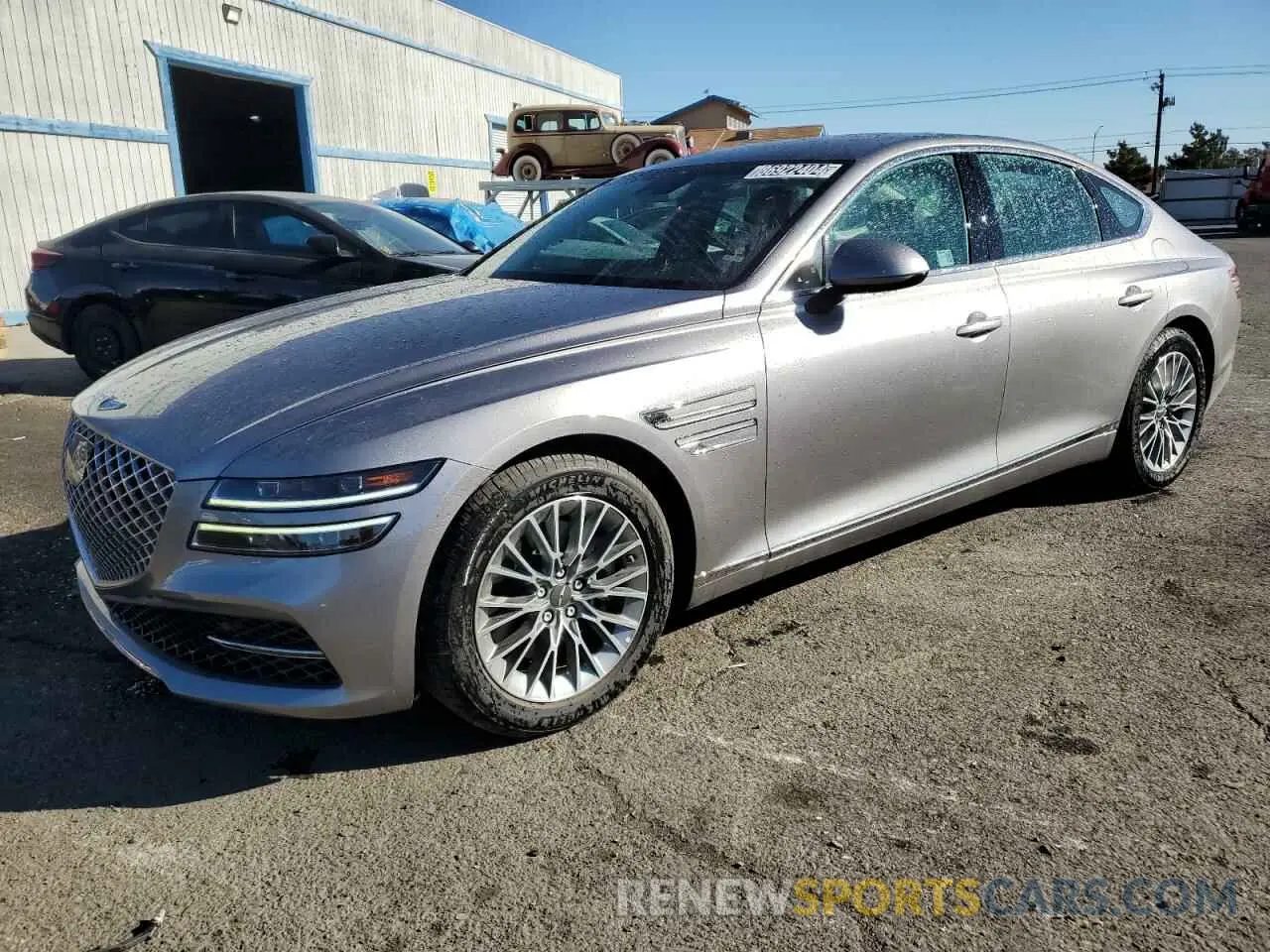 1 fotografías del automóvil dañado KMTGB4SC3RU225348 GENESIS G80 2024
