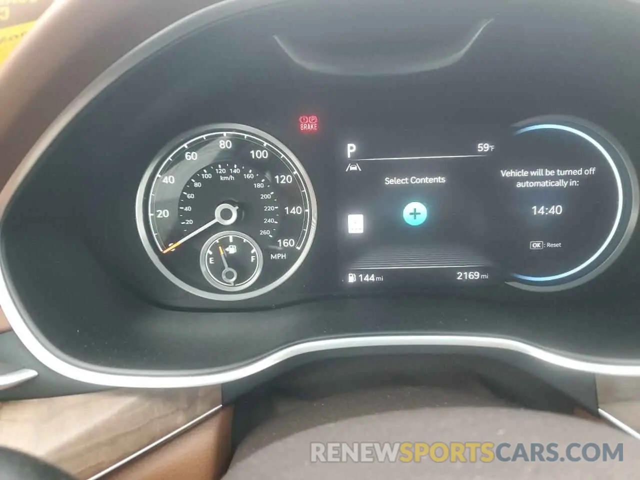 8 fotografías del automóvil dañado KMTGB4SC5RU227361 GENESIS G80 2024