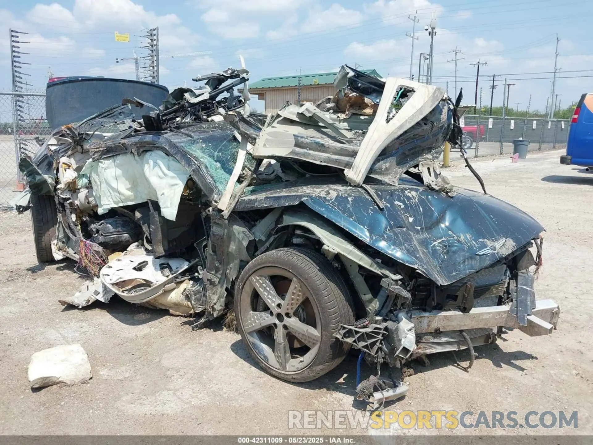 1 fotografías del automóvil dañado KMTGG4SD2SU286304 GENESIS G80 2025