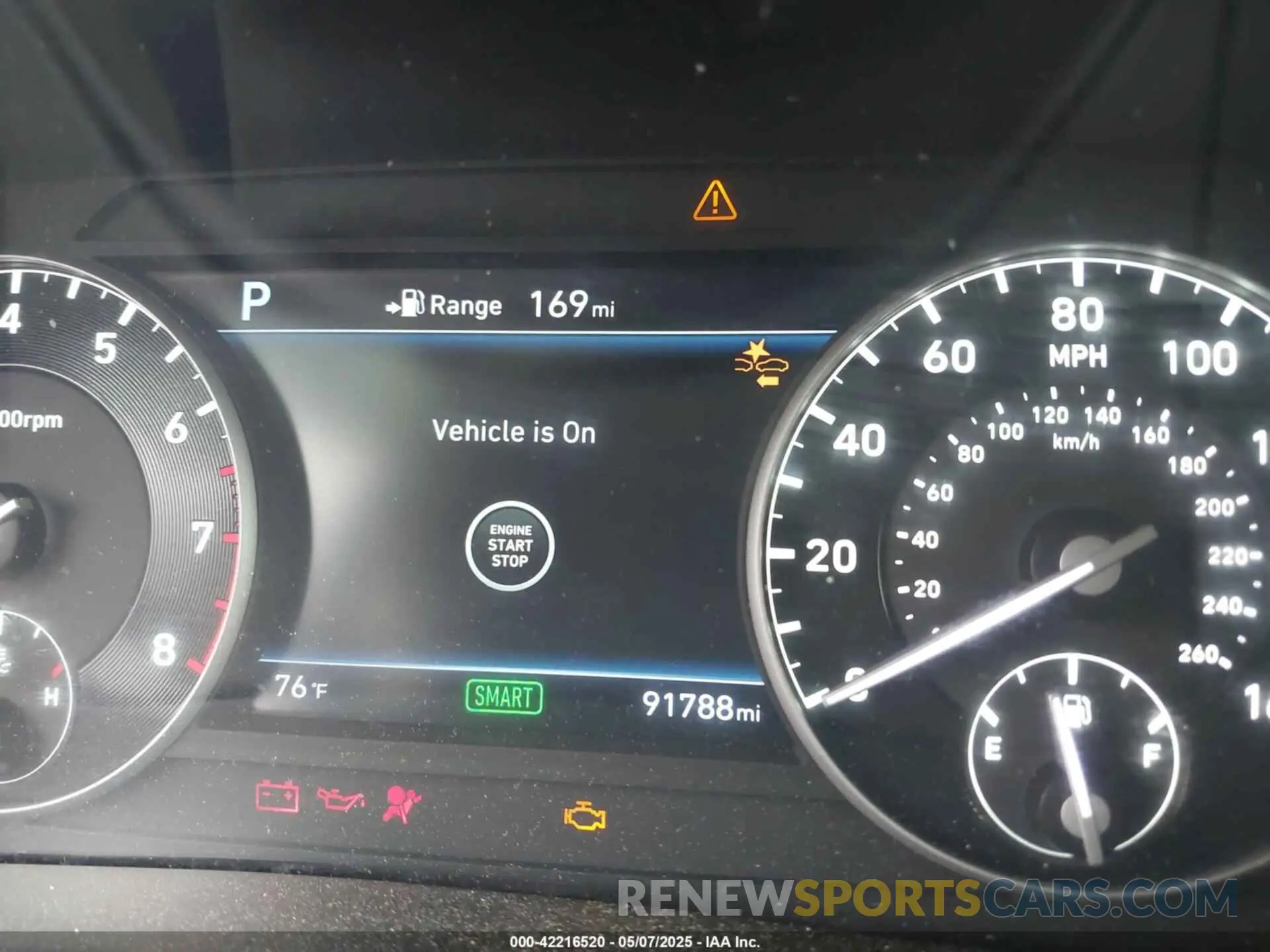 7 fotografías del automóvil dañado KMHG34JA4KU051691 GENESIS G90 2019