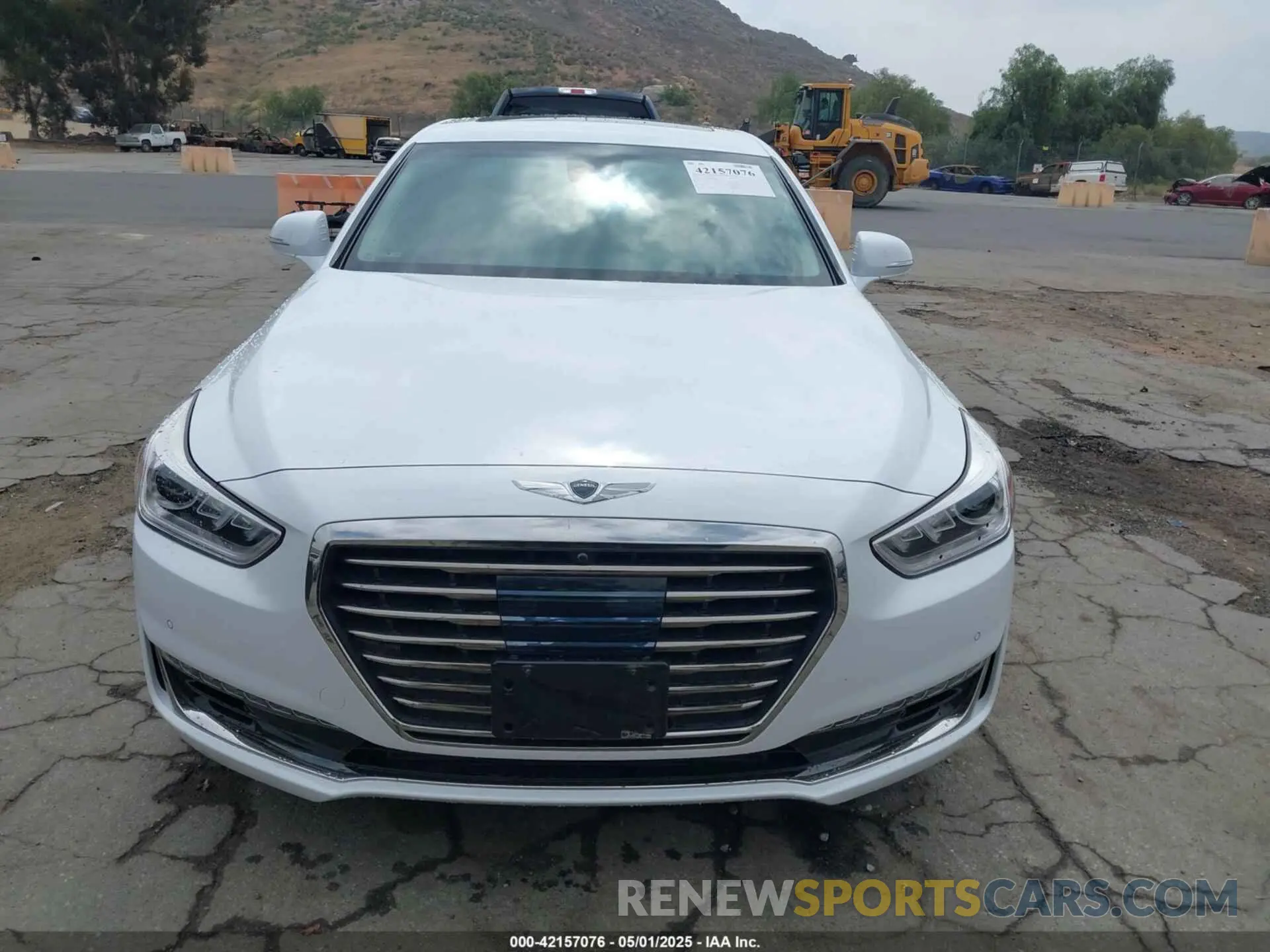 12 fotografías del automóvil dañado KMTF34JA4KU061686 GENESIS G90 2019
