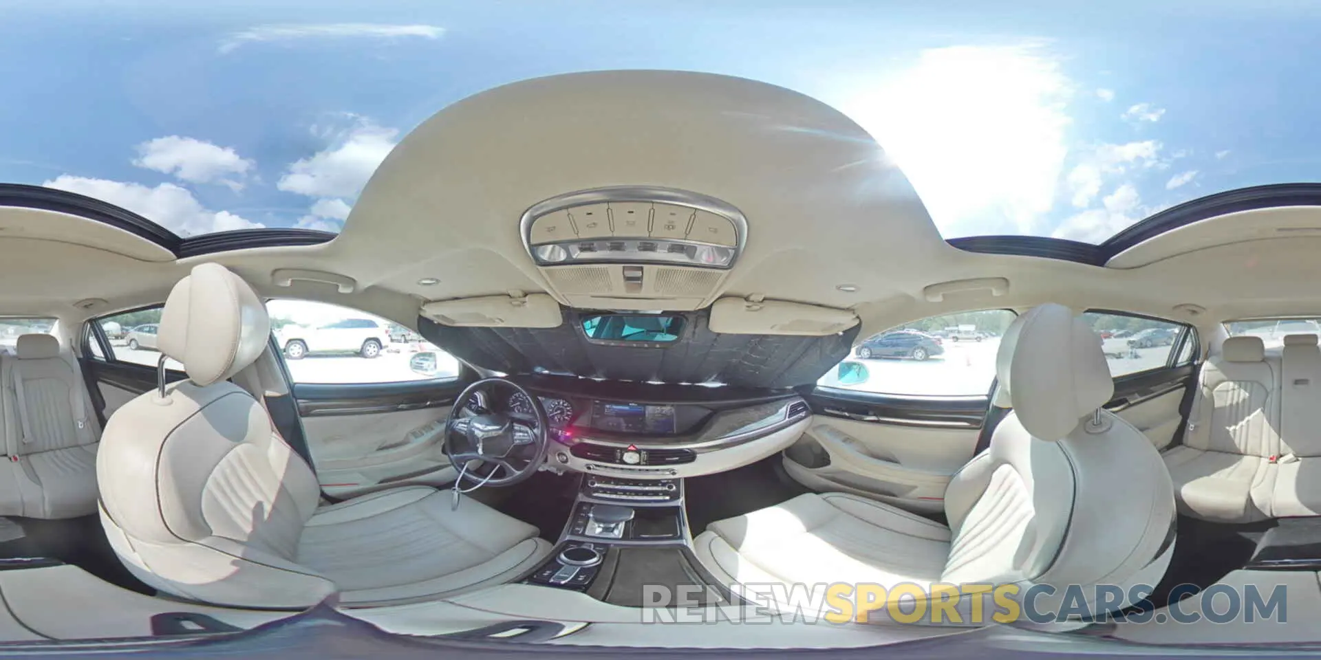 15 fotografías del automóvil dañado KMTF34JA6KU061768 GENESIS G90 2019