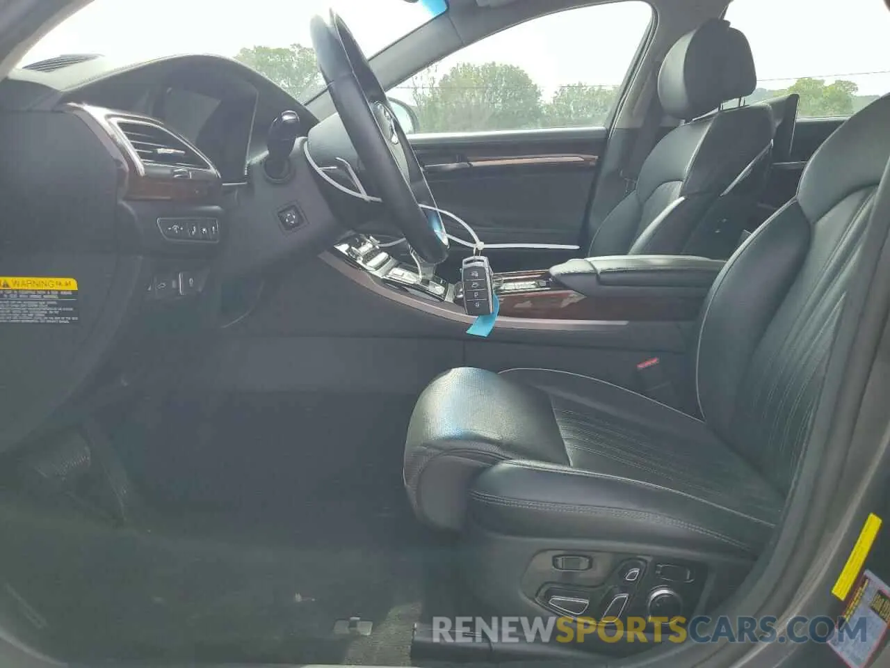 7 fotografías del automóvil dañado KMTF54JH2KU064030 GENESIS G90 2019