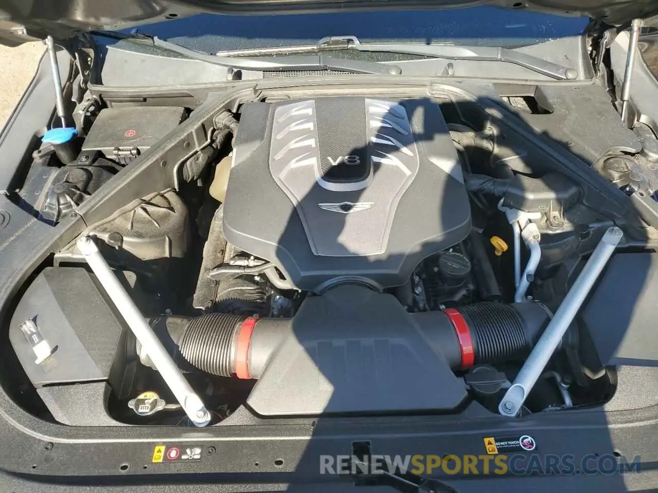 11 fotografías del automóvil dañado KMTF54JHXKU059223 GENESIS G90 2019