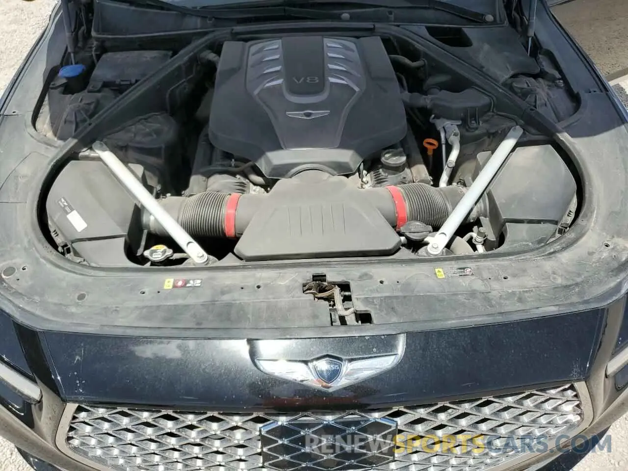 11 fotografías del automóvil dañado KMTF54PH1LU076923 GENESIS G90 2020
