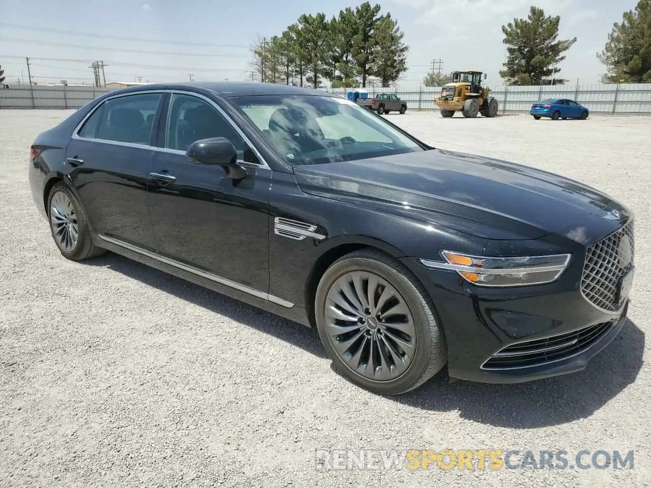 4 fotografías del automóvil dañado KMTF54PH1LU076923 GENESIS G90 2020