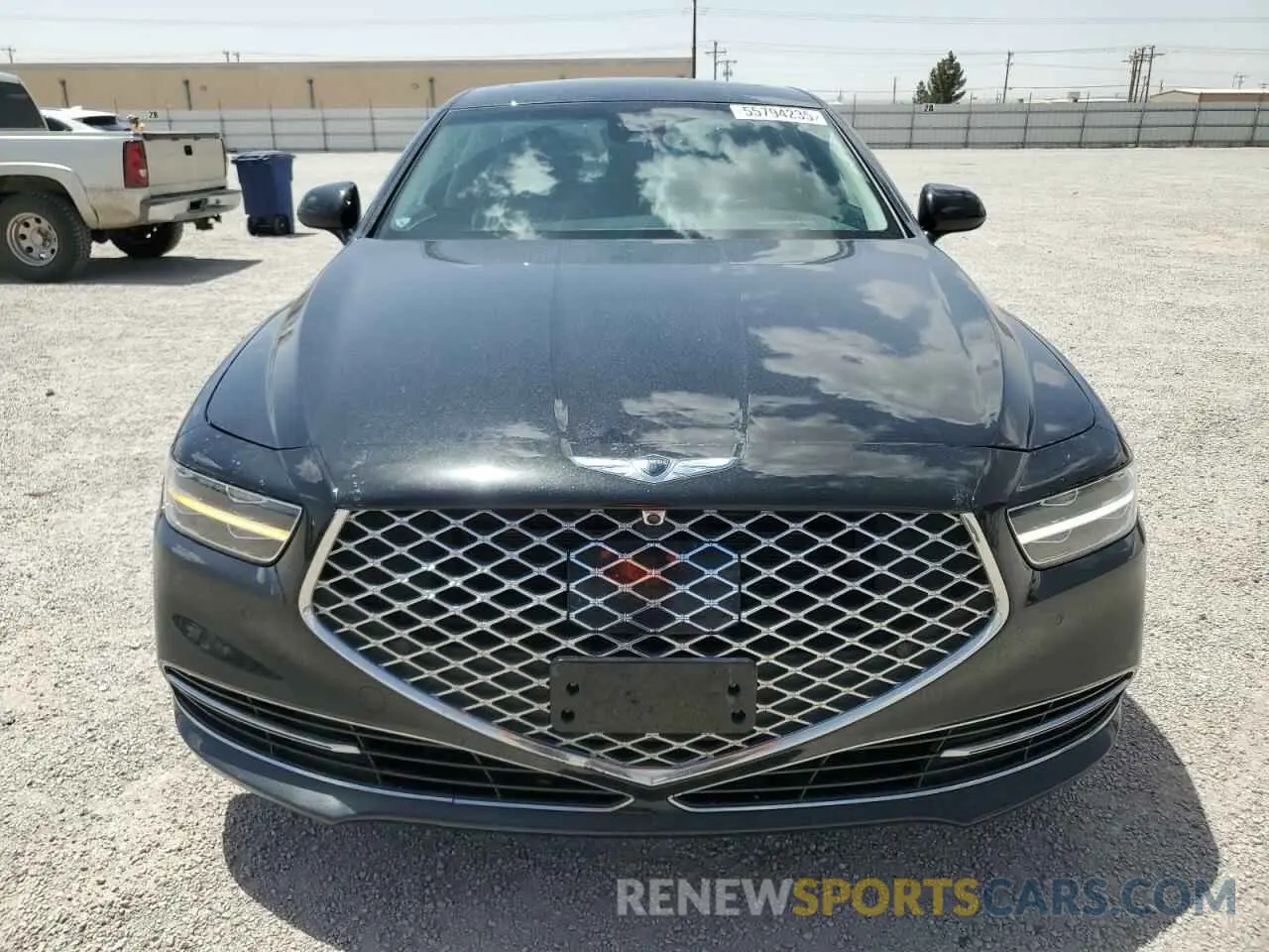 5 fotografías del automóvil dañado KMTF54PH1LU076923 GENESIS G90 2020