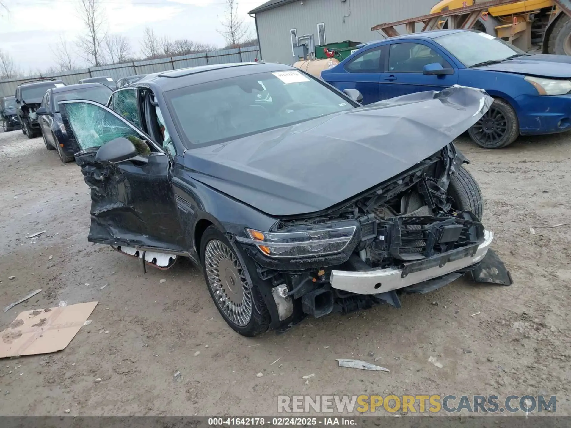 1 fotografías del automóvil dañado KMTF54PH1LU081314 GENESIS G90 2020