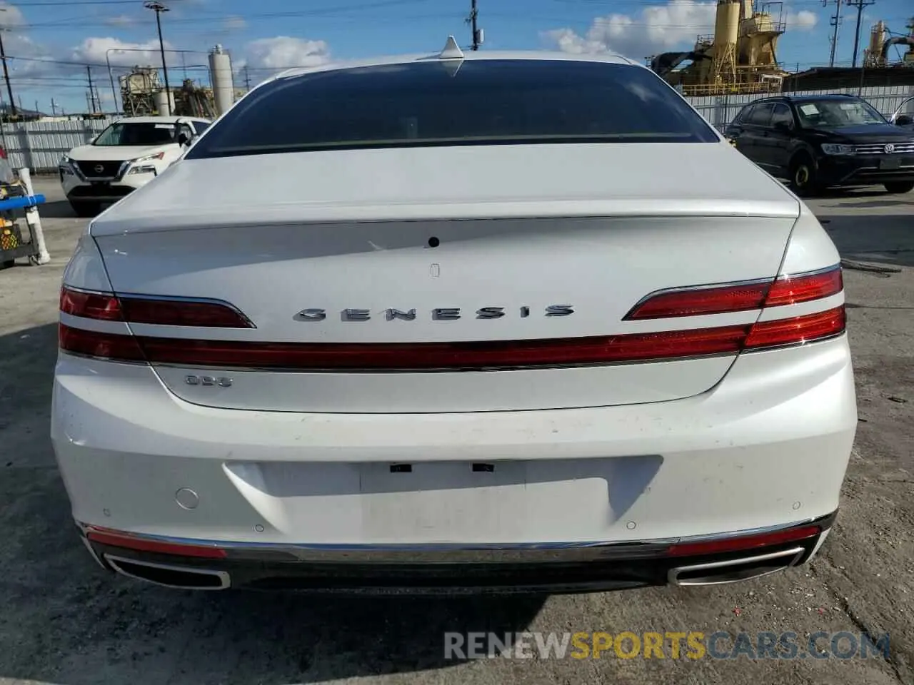 6 fotografías del automóvil dañado KMTF34PA0NU092980 GENESIS G90 2022