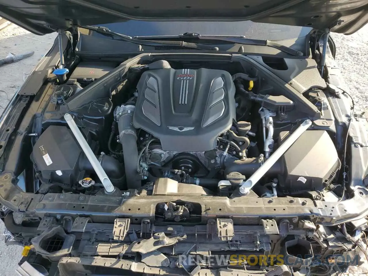 11 fotografías del automóvil dañado KMTF34PA3NU096425 GENESIS G90 2022