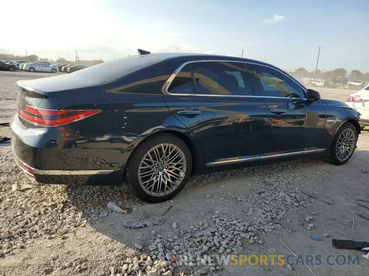 3 fotografías del automóvil dañado KMTF34PA3NU096425 GENESIS G90 2022