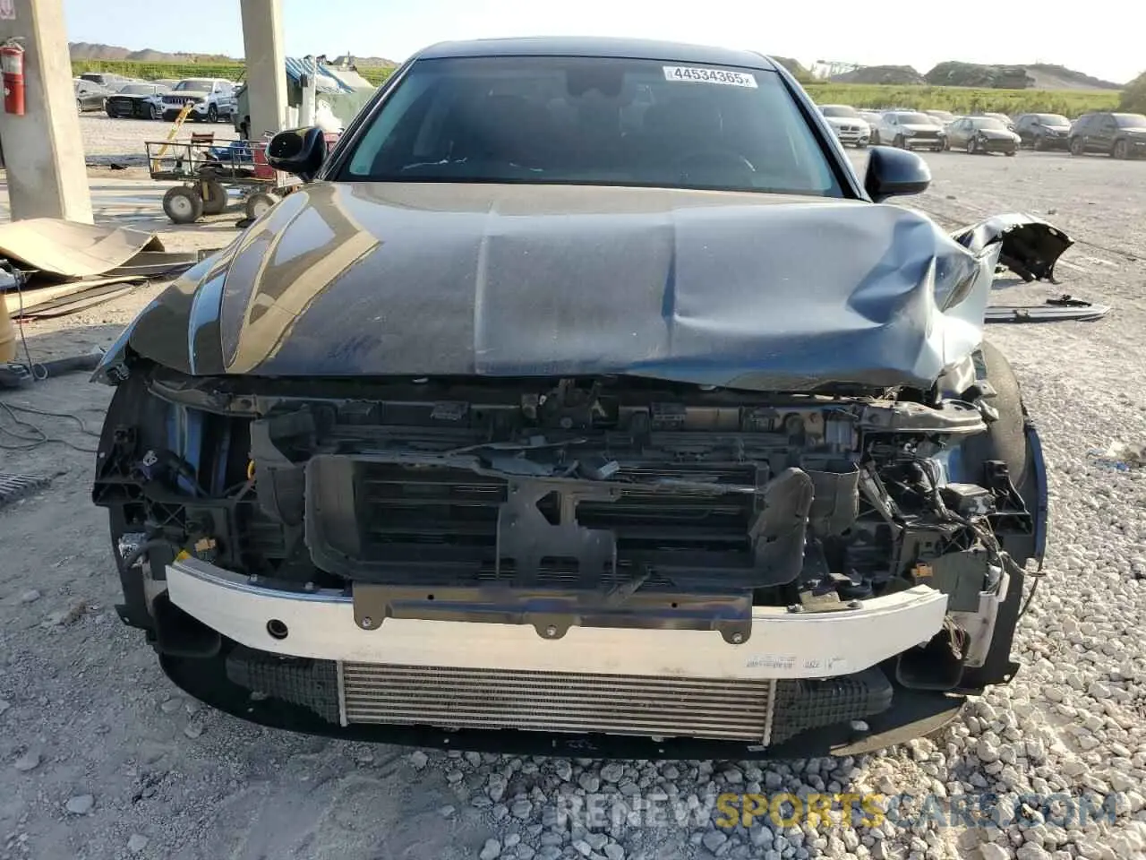 5 fotografías del automóvil dañado KMTF34PA3NU096425 GENESIS G90 2022