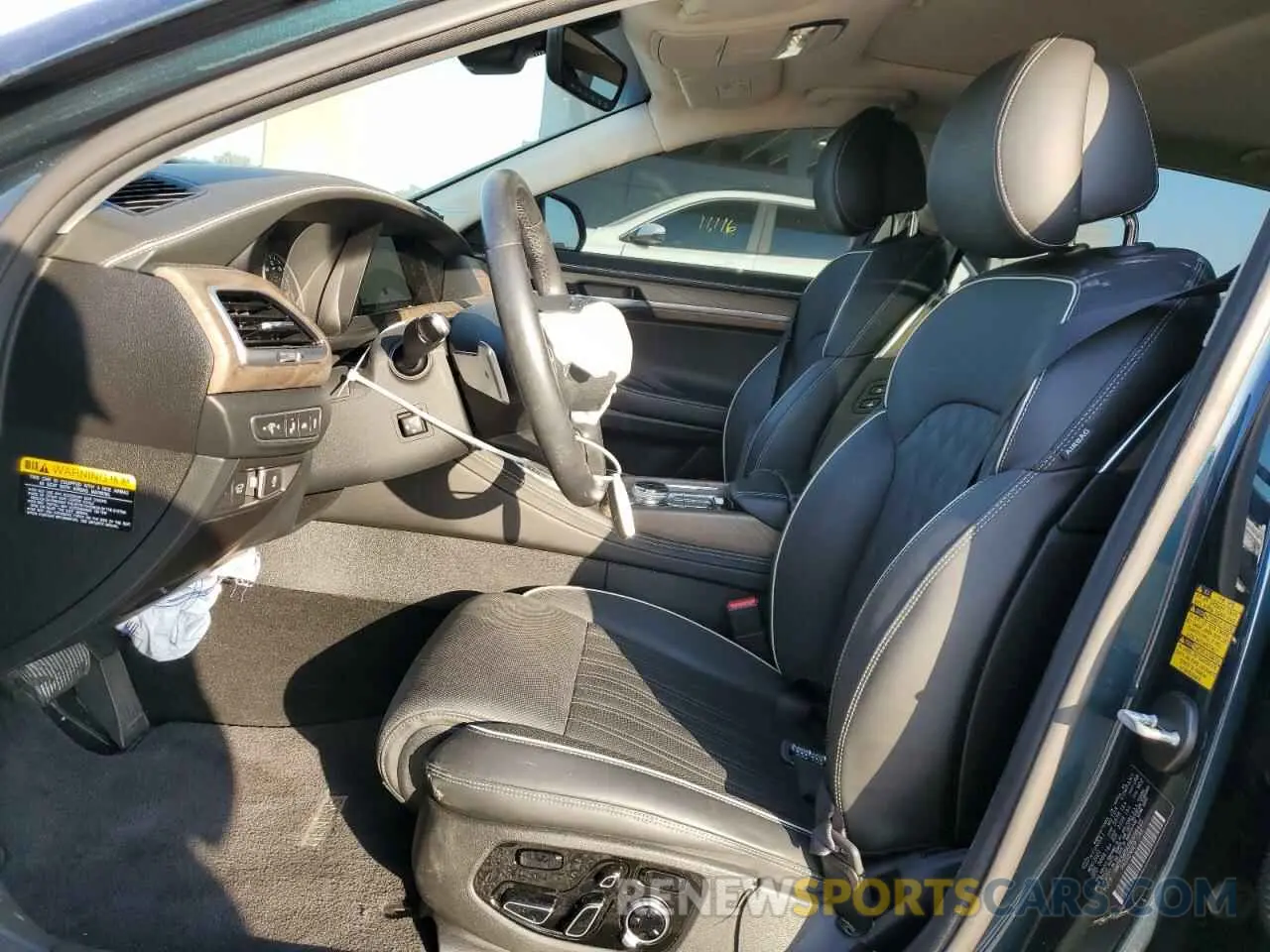 7 fotografías del automóvil dañado KMTF34PA3NU096425 GENESIS G90 2022