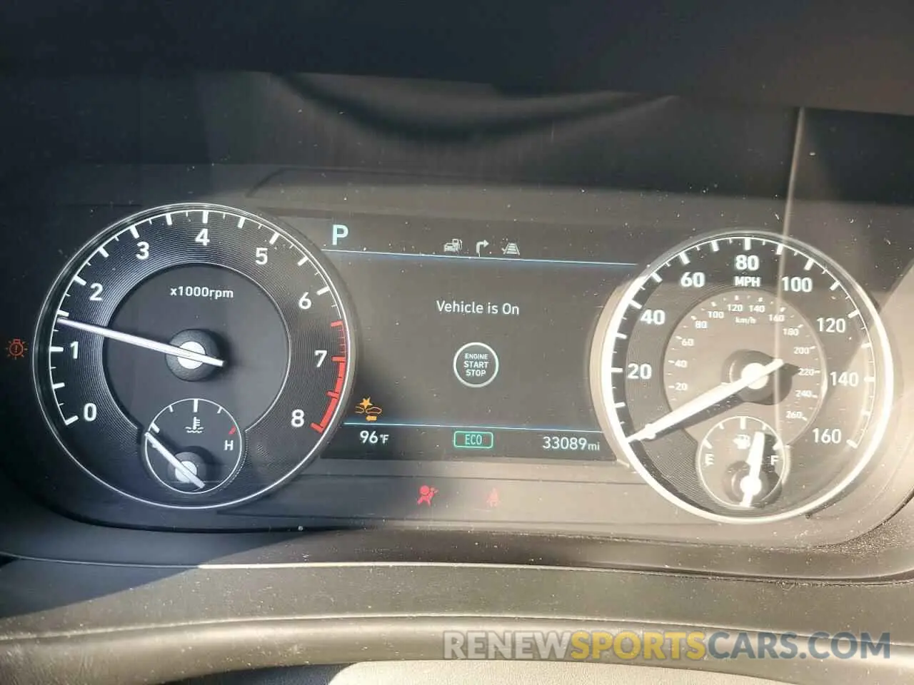 9 fotografías del automóvil dañado KMTF34PA3NU096425 GENESIS G90 2022