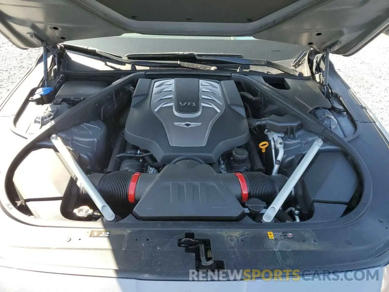 11 fotografías del automóvil dañado KMTF54PH0NU096101 GENESIS G90 2022