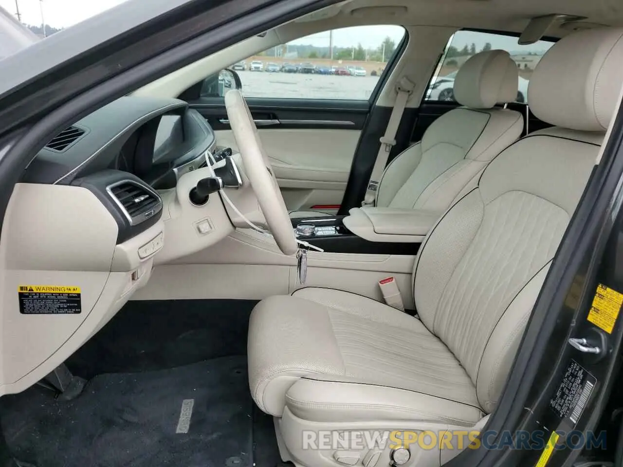 7 fotografías del automóvil dañado KMTF54PH0NU096440 GENESIS G90 2022