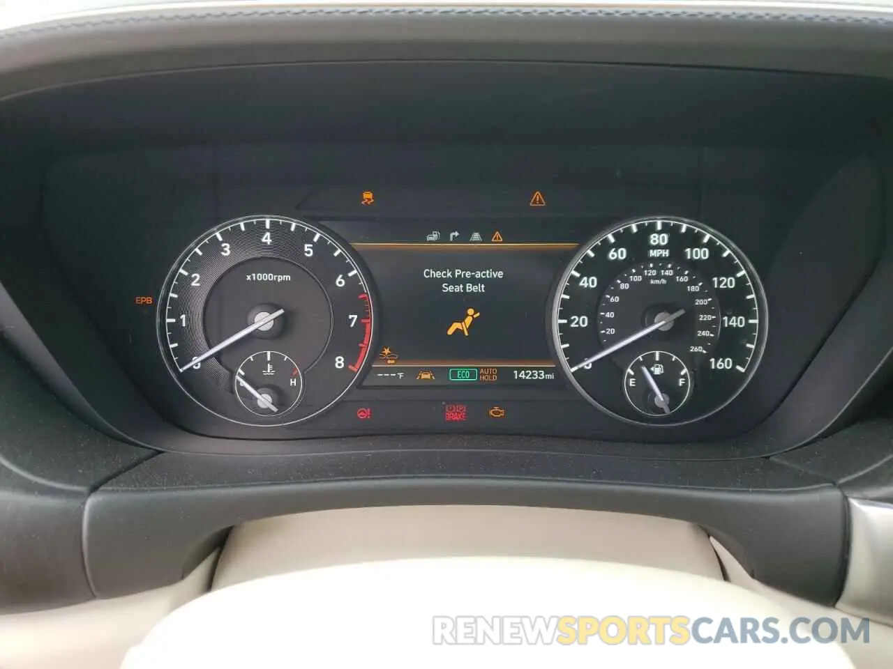9 fotografías del automóvil dañado KMTF54PH0NU096440 GENESIS G90 2022