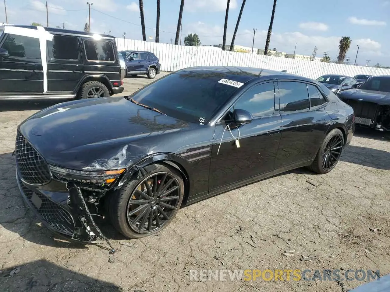 1 fotografías del automóvil dañado KMTFB4SD9PU008162 GENESIS G90 2023