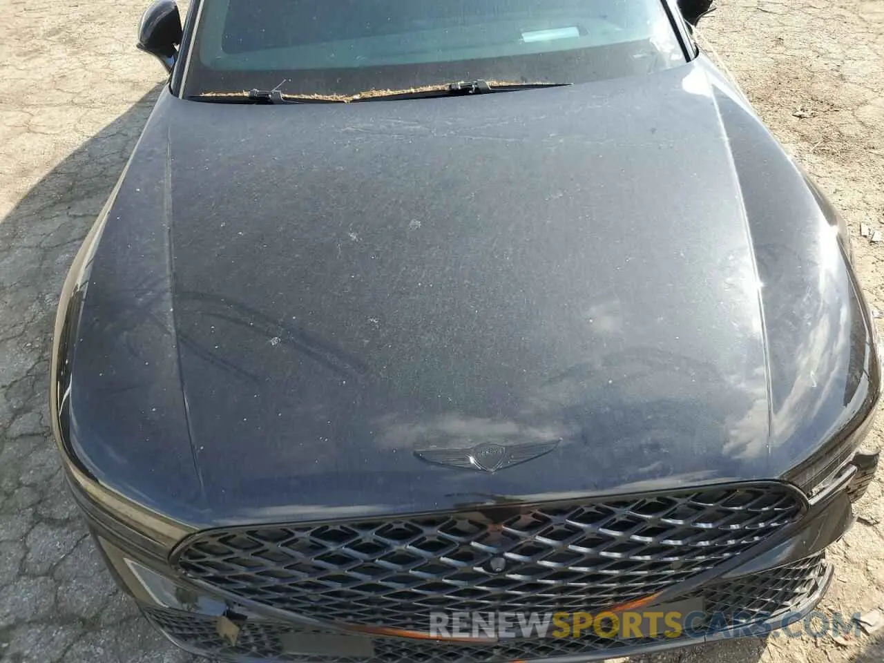 11 fotografías del automóvil dañado KMTFB4SD9PU008162 GENESIS G90 2023