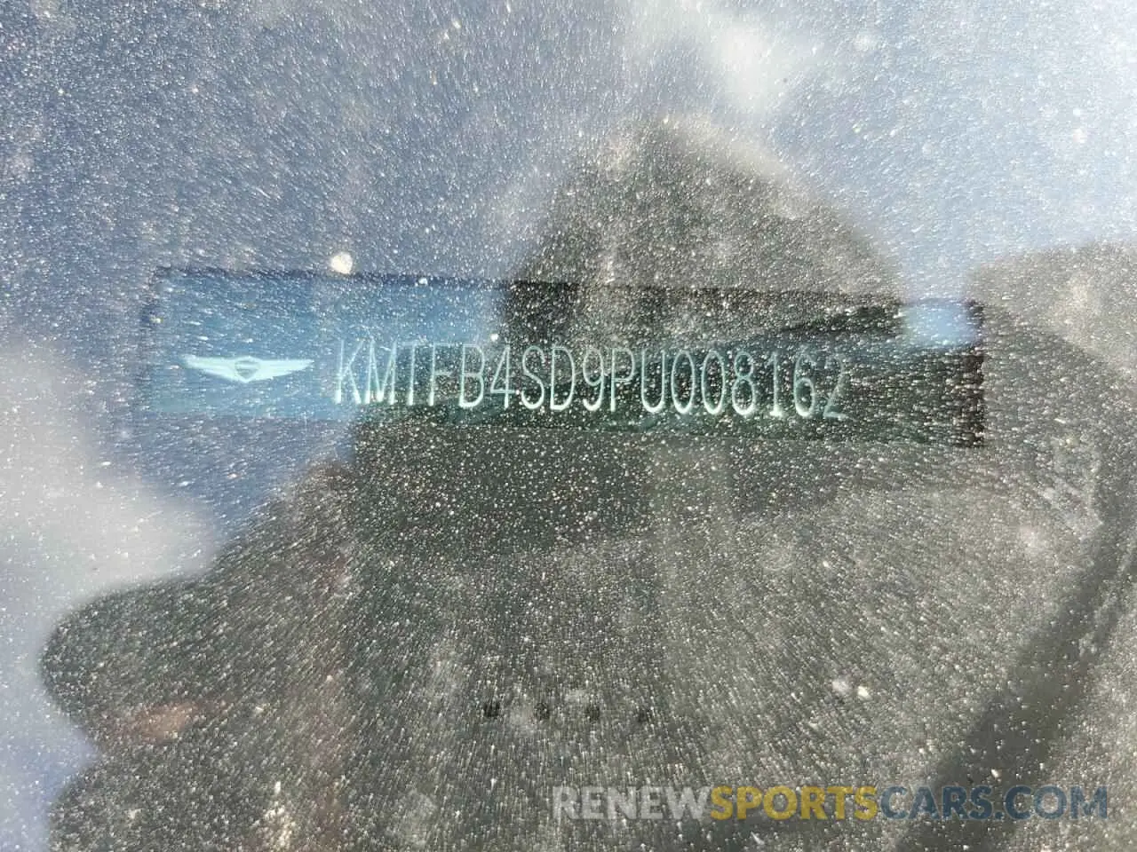 12 fotografías del automóvil dañado KMTFB4SD9PU008162 GENESIS G90 2023