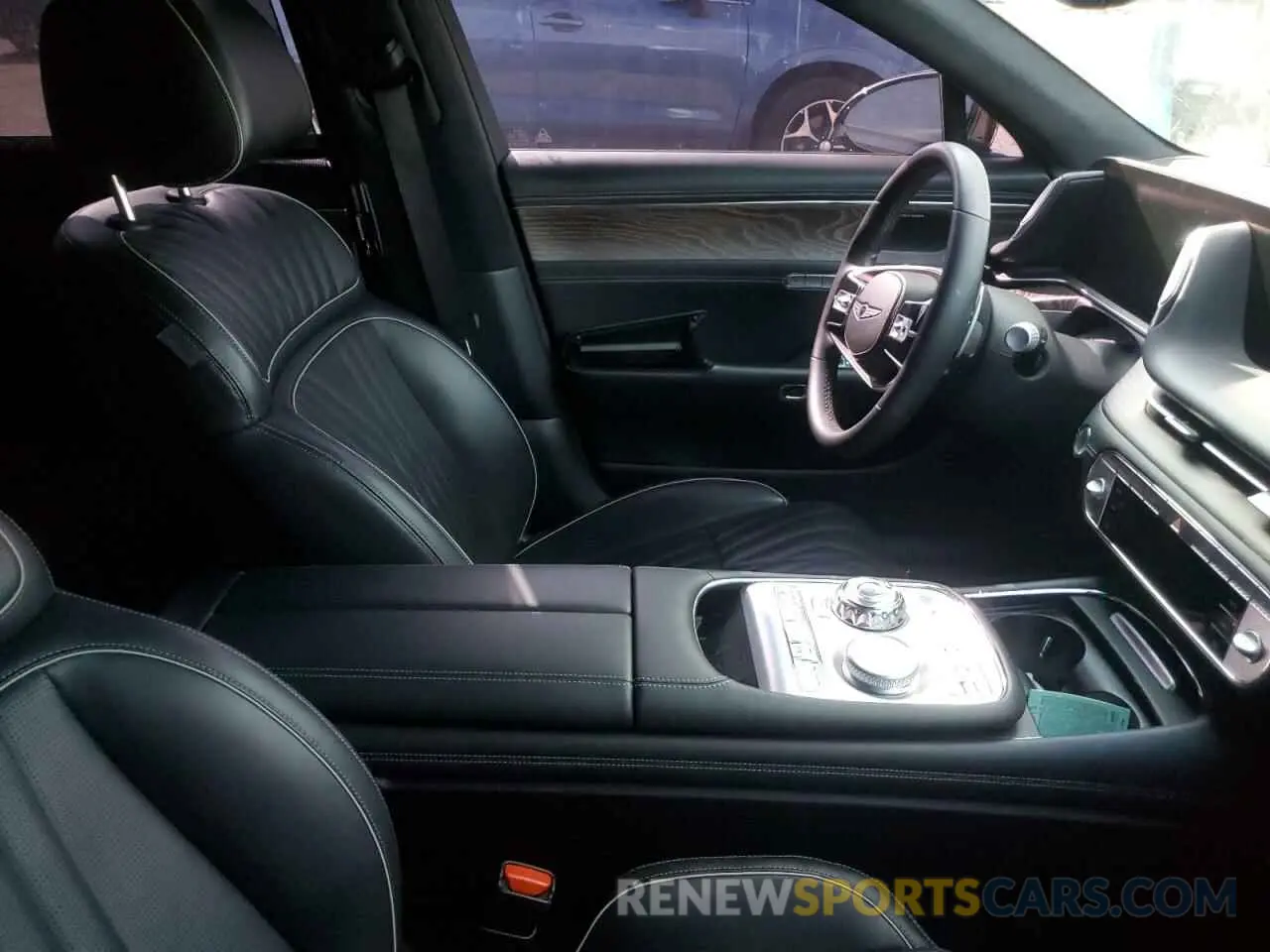 8 fotografías del automóvil dañado KMTFB4SD9PU008162 GENESIS G90 2023