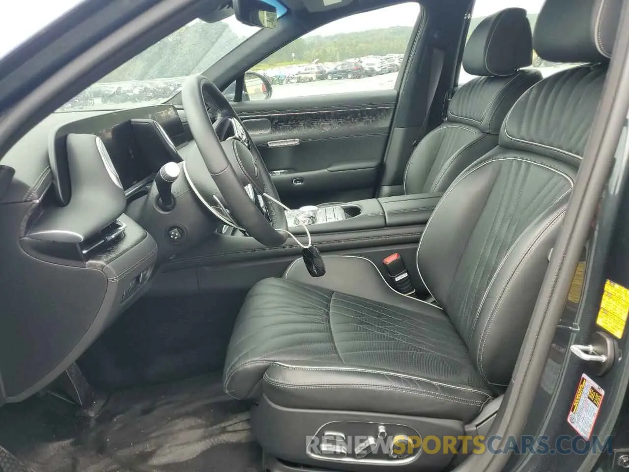 7 fotografías del automóvil dañado KMTFC4SD1PU012851 GENESIS G90 2023
