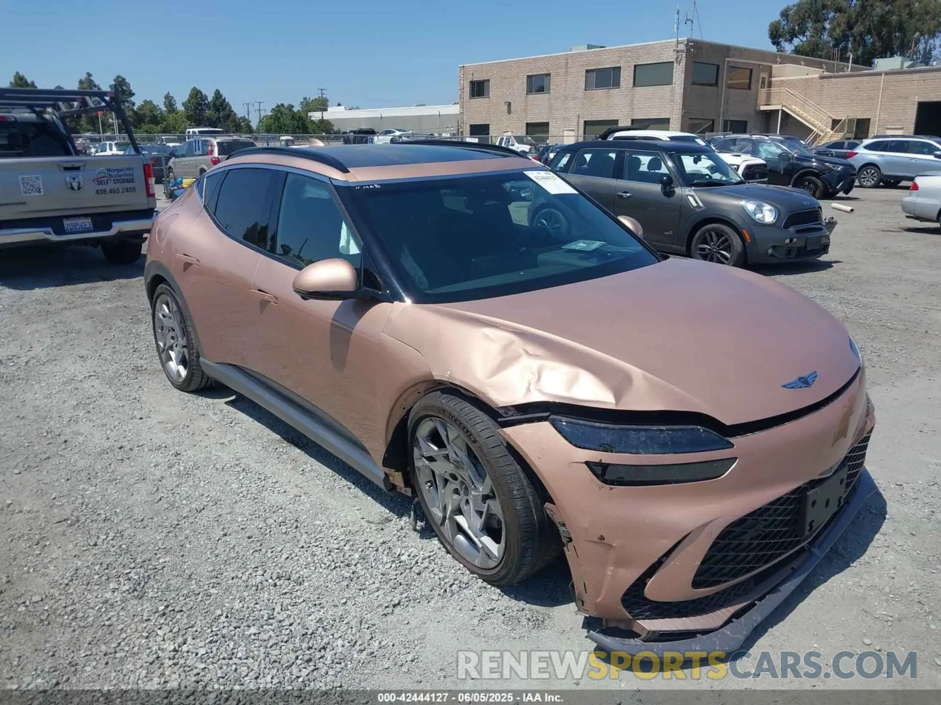 6 fotografías del automóvil dañado KMUKEDTB2PU008745 GENESIS GV60 2023