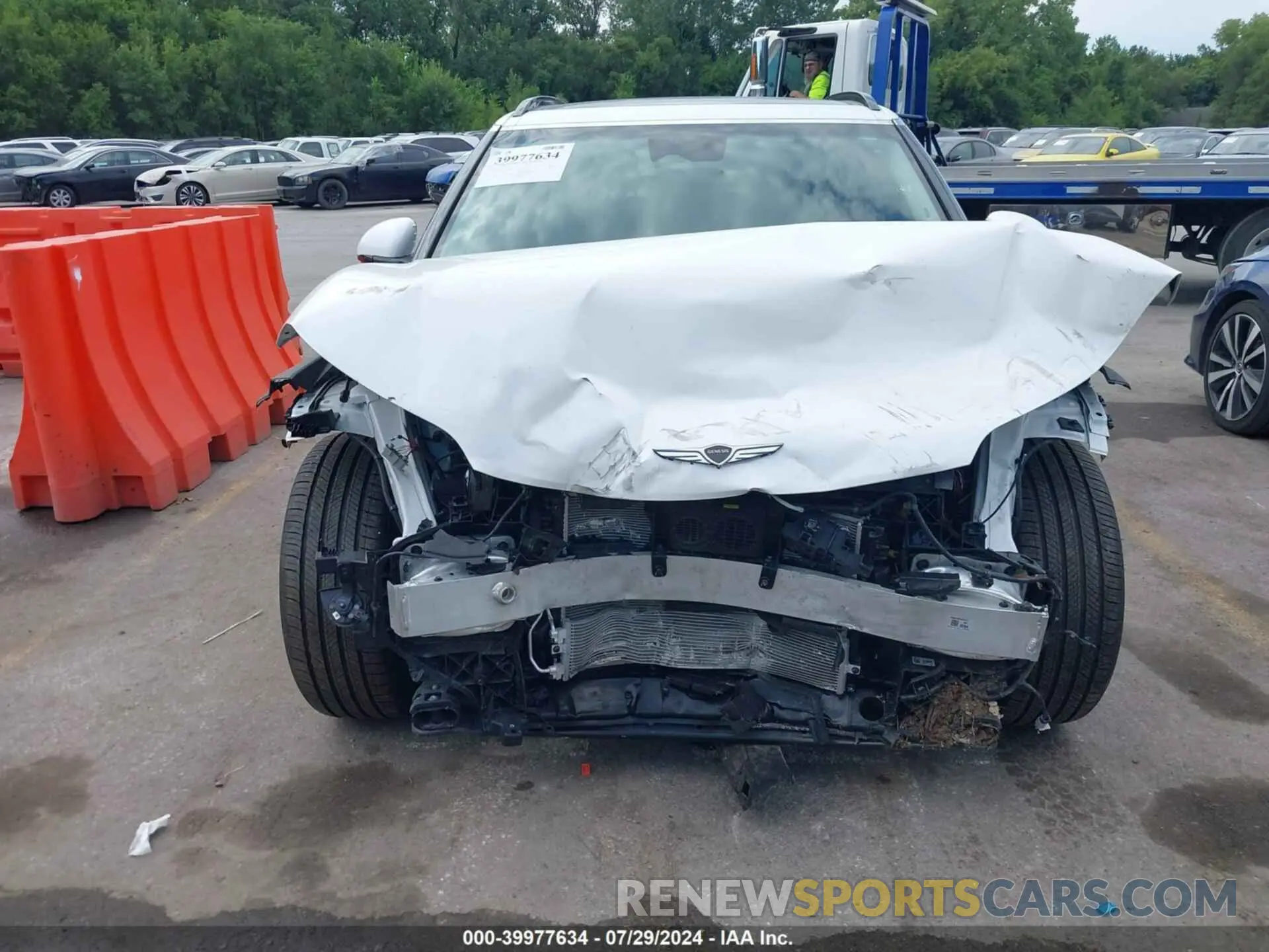 12 fotografías del automóvil dañado KMUKEDSB0RU021546 GENESIS GV60 2024