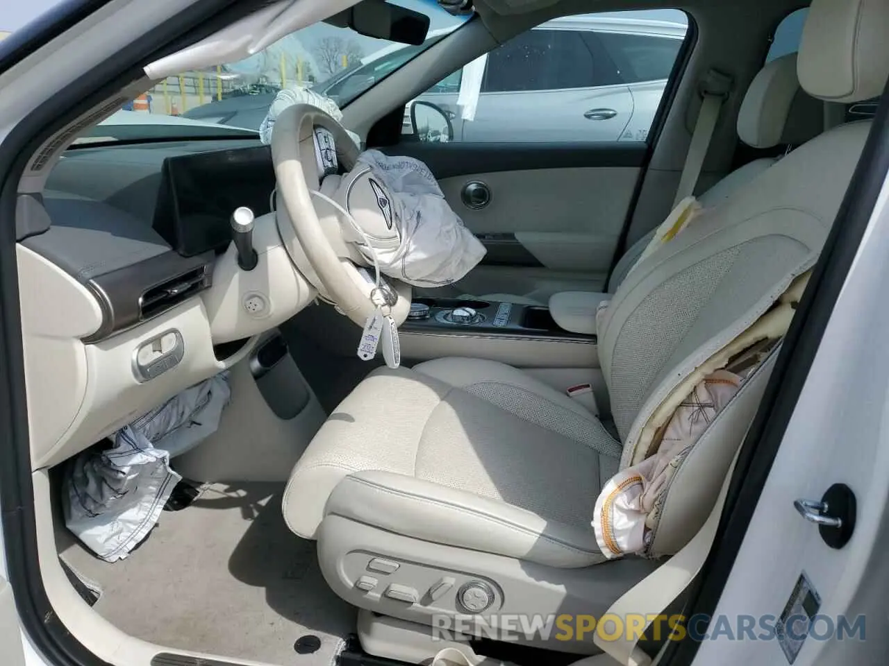 7 fotografías del automóvil dañado KMUKCDSC5RU020102 GENESIS GV60 ADVAN 2024