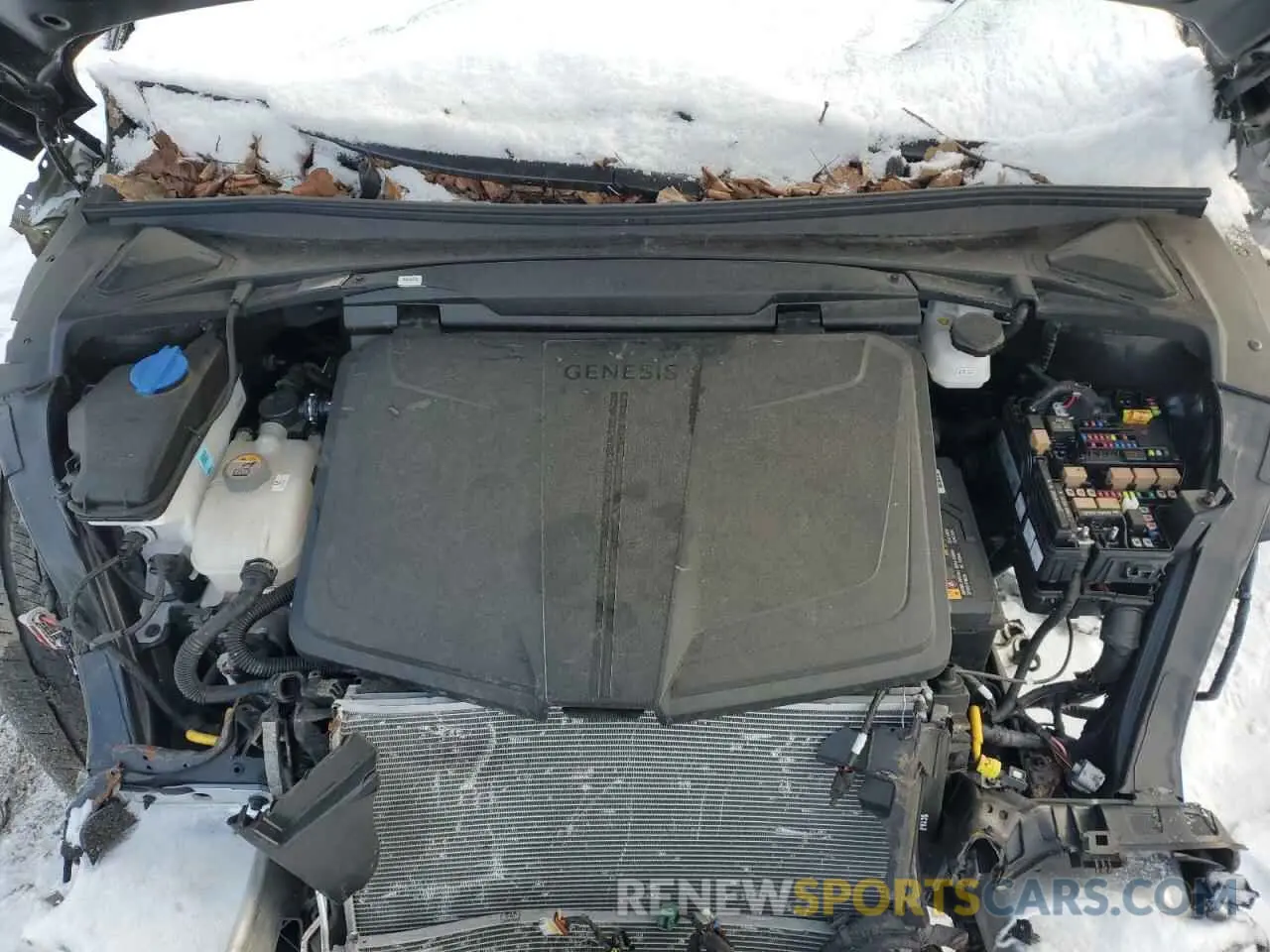 11 fotografías del automóvil dañado KMUKEDTB1PU016951 GENESIS GV60 PERFO 2023