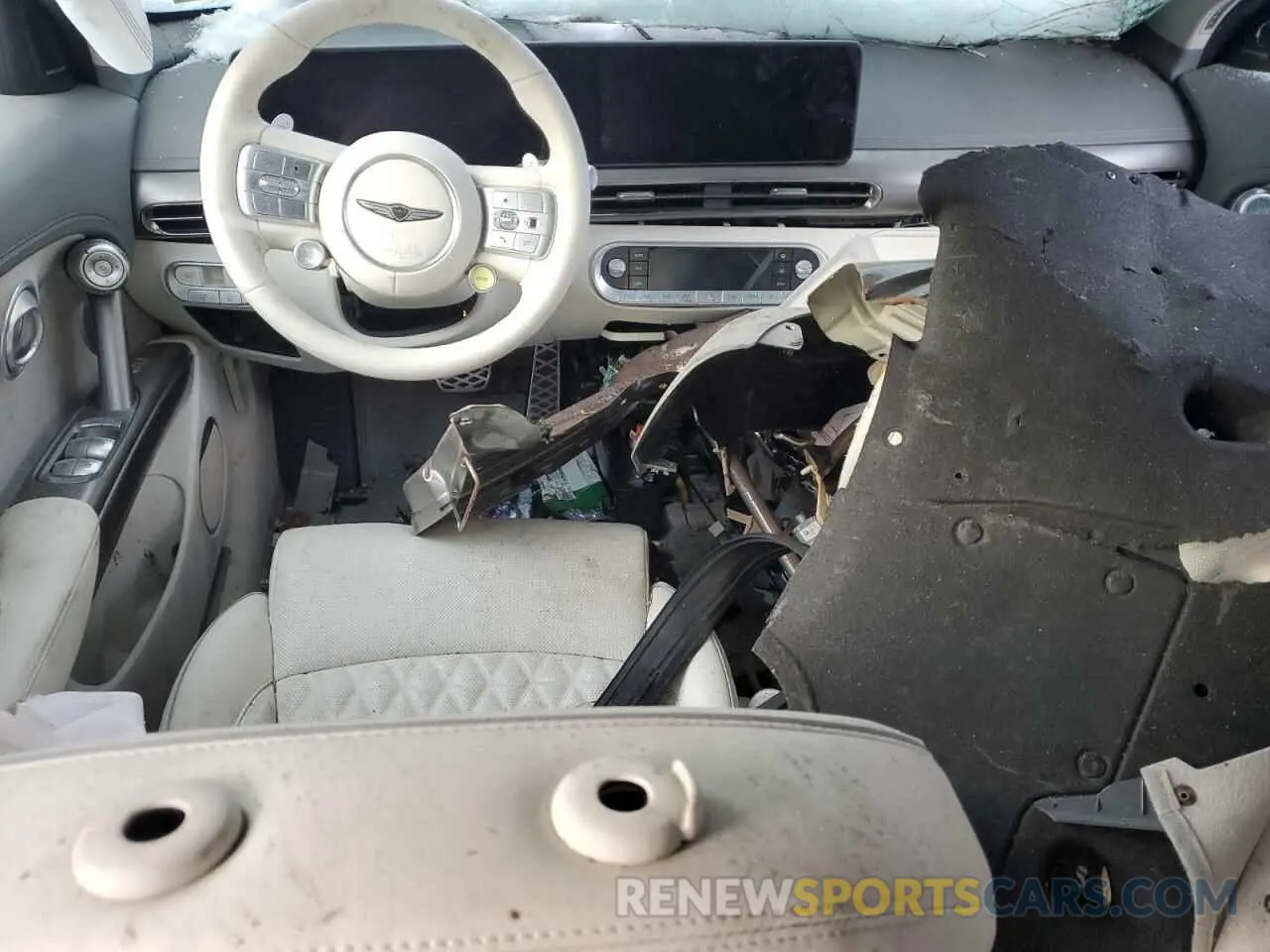 8 fotografías del automóvil dañado KMUKEDTB1PU016951 GENESIS GV60 PERFO 2023