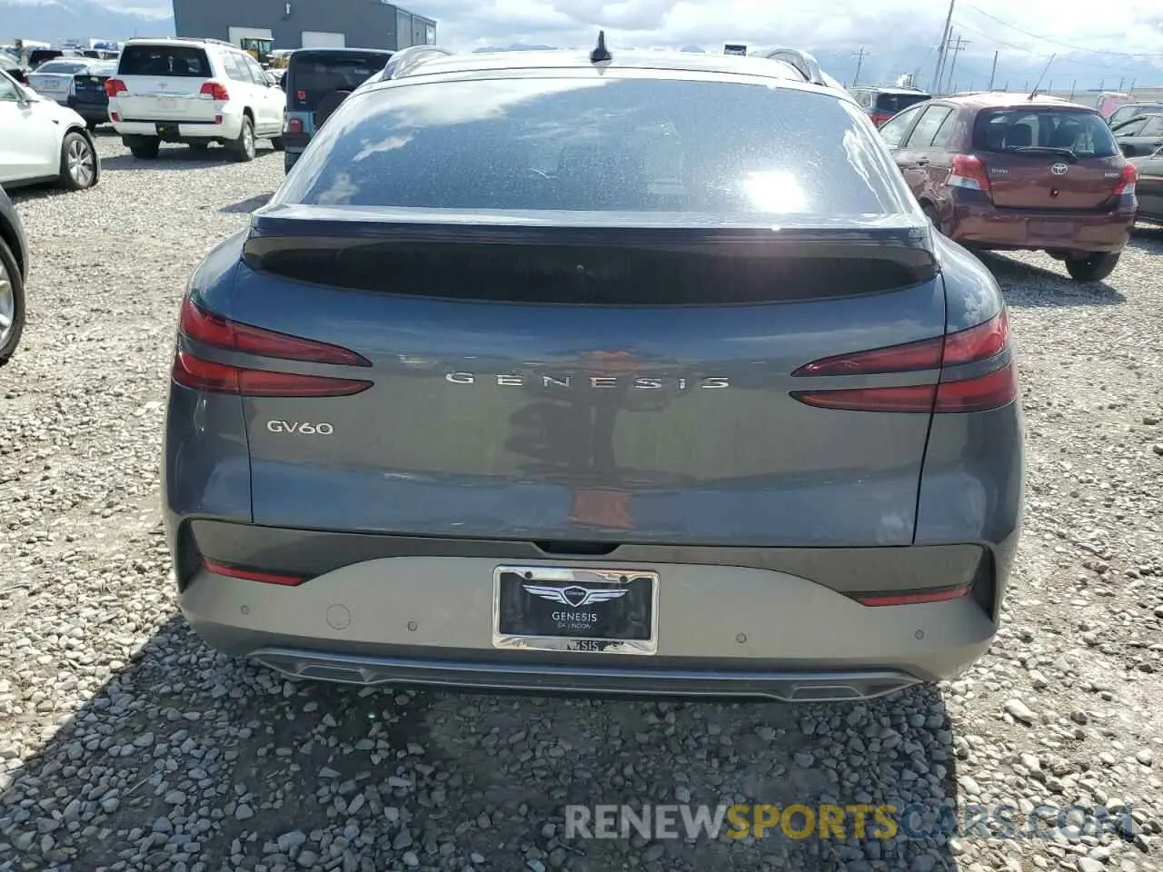 6 fotografías del automóvil dañado KMUKEDTB3PU011573 GENESIS GV60 PERFO 2023