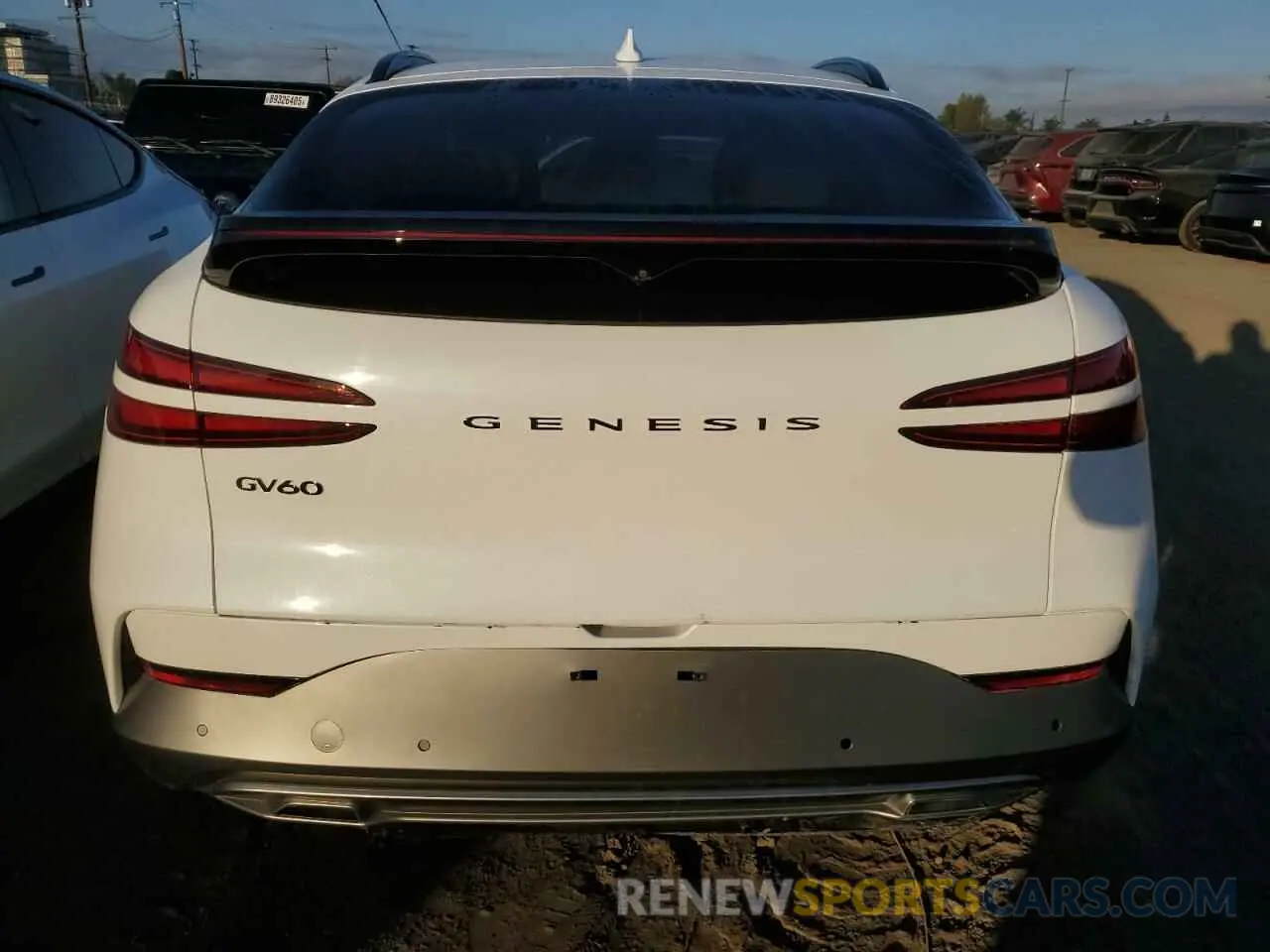 6 fotografías del automóvil dañado KMUKEDTB6PU004942 GENESIS GV60 PERFO 2023