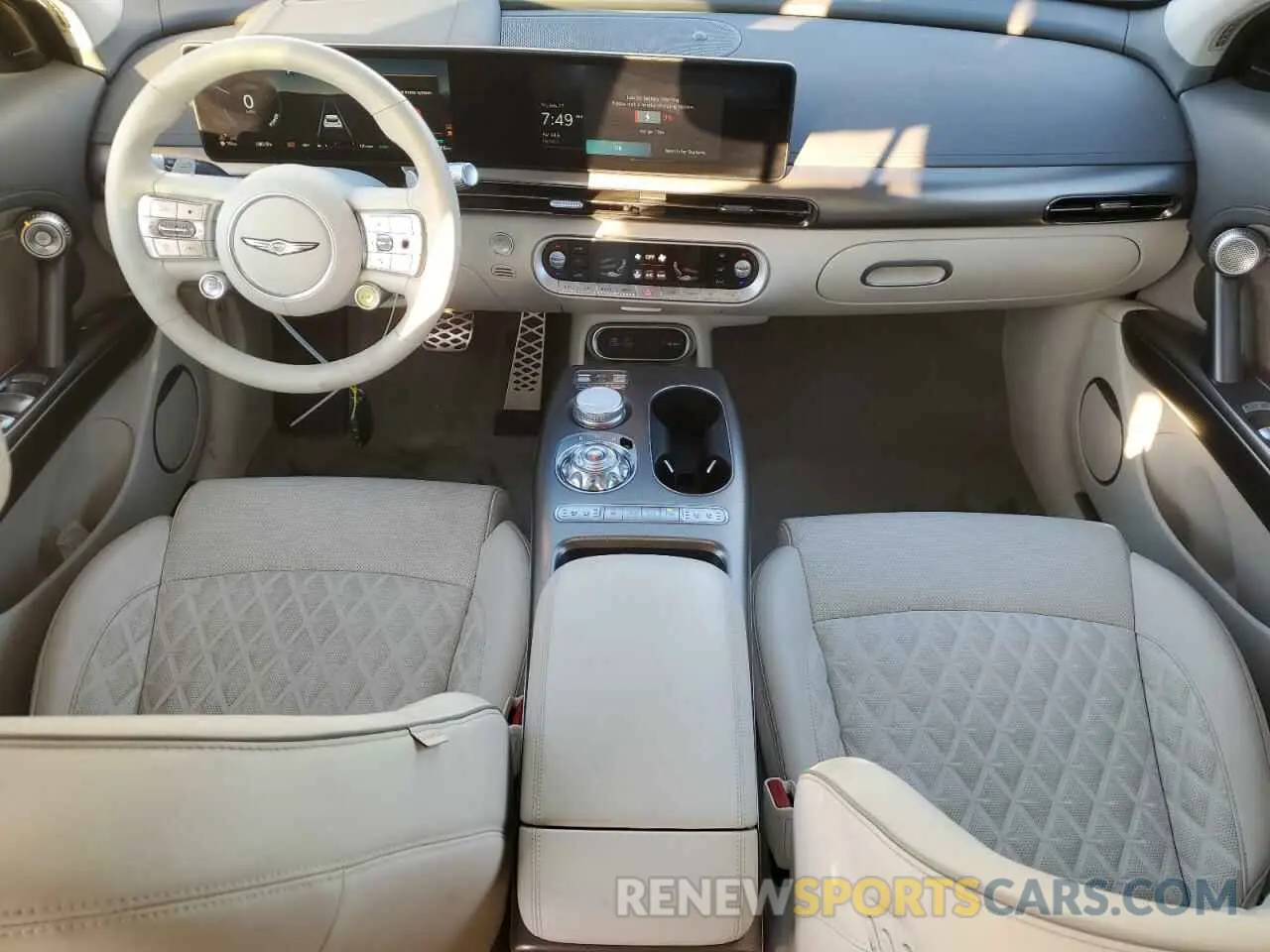 8 fotografías del automóvil dañado KMUKEDTB6PU004942 GENESIS GV60 PERFO 2023