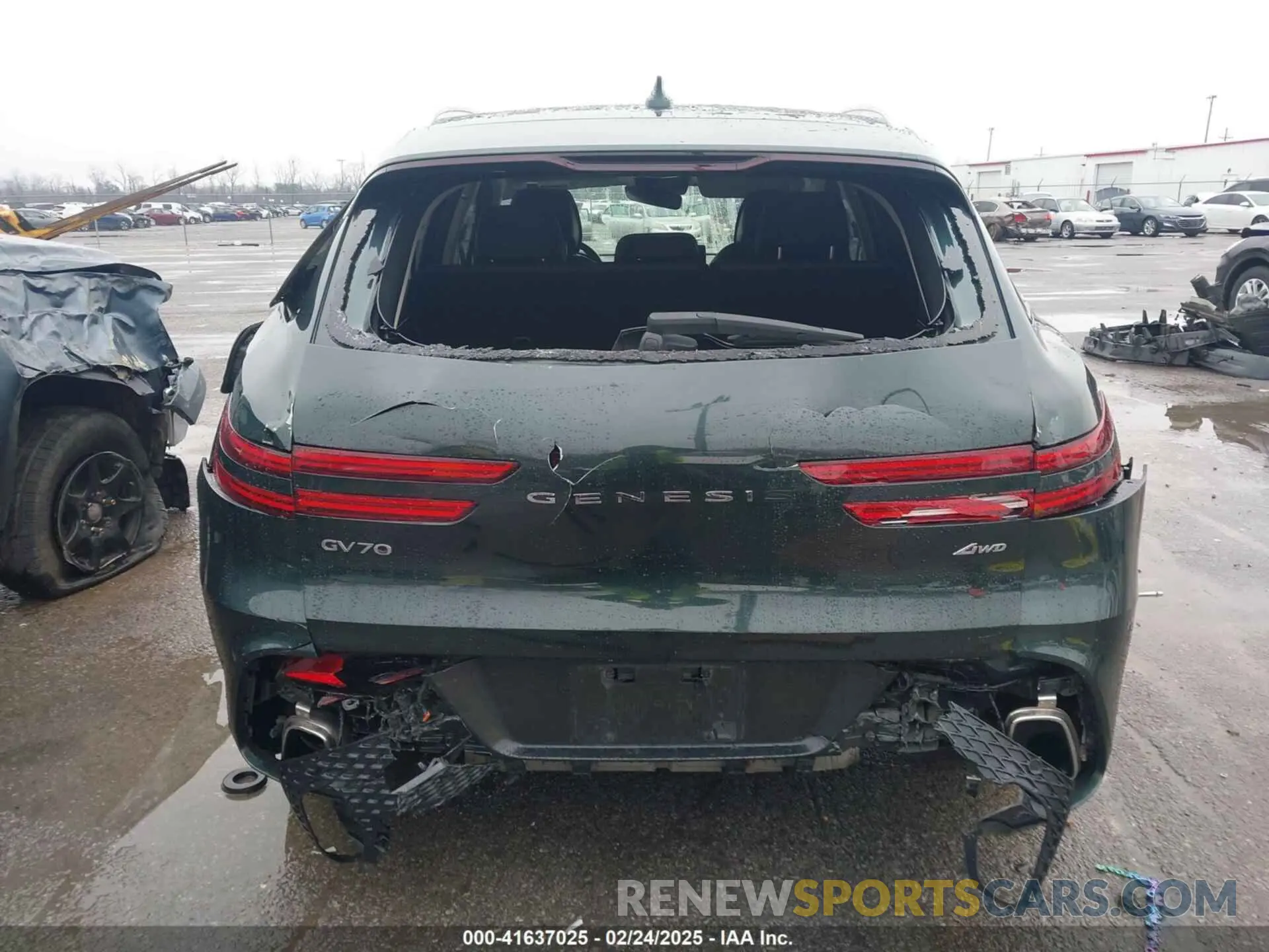 16 fotografías del automóvil dañado KMUMADTB7NU050412 GENESIS GV70 2022