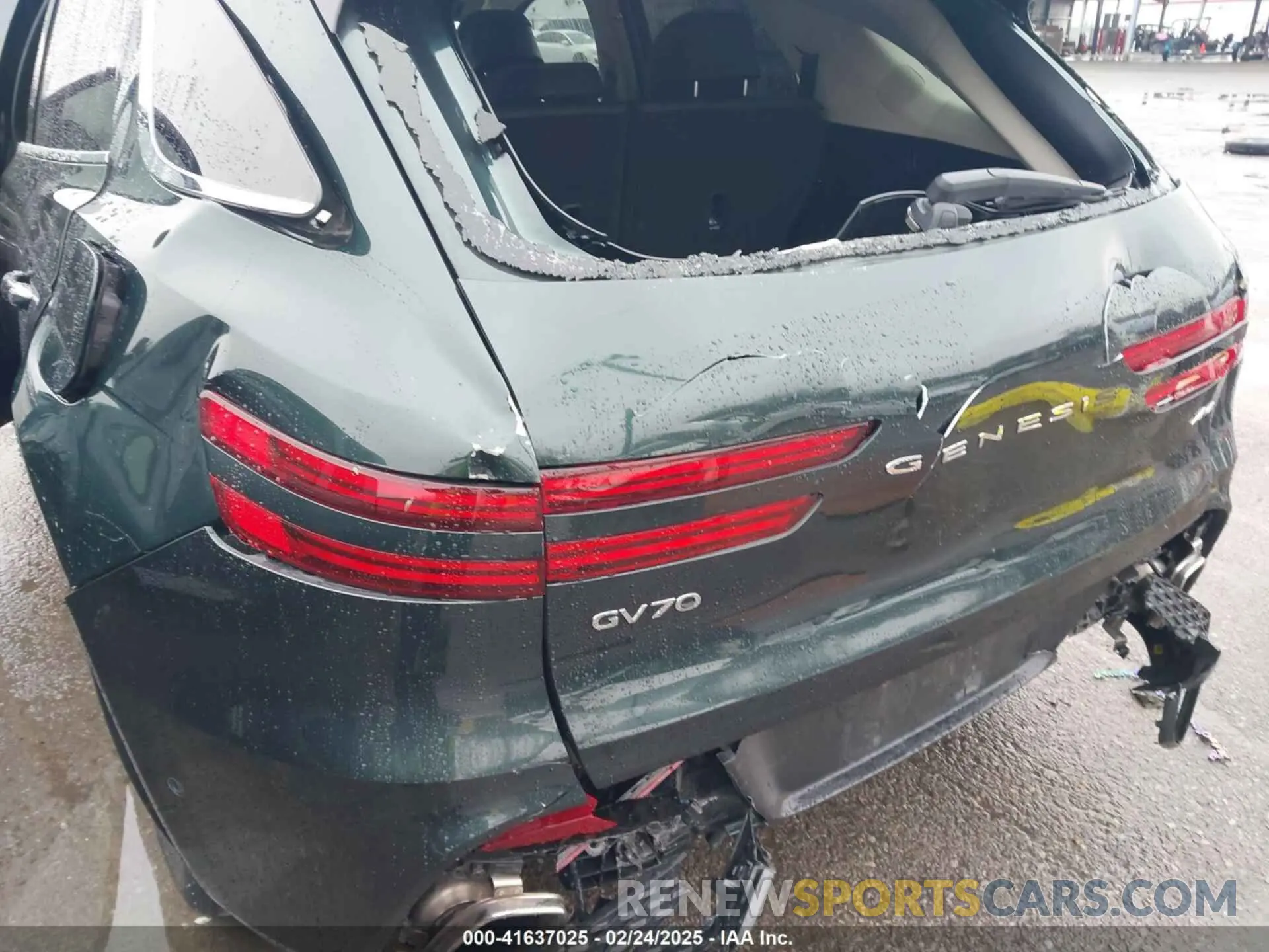 6 fotografías del automóvil dañado KMUMADTB7NU050412 GENESIS GV70 2022