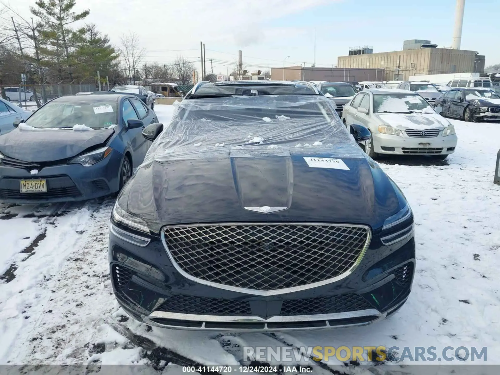 12 fotografías del automóvil dañado KMUMADTBXNU050016 GENESIS GV70 2022